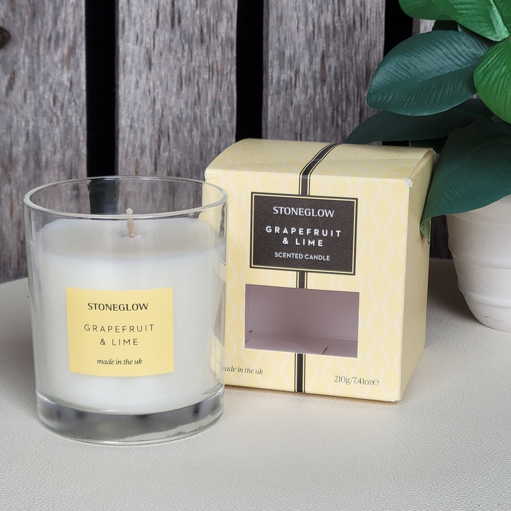 Stoneglow Grapefruit & Lime Candle - Picture 3 of 6